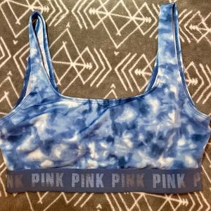 VS PINK gym to swim tie dye sports bra